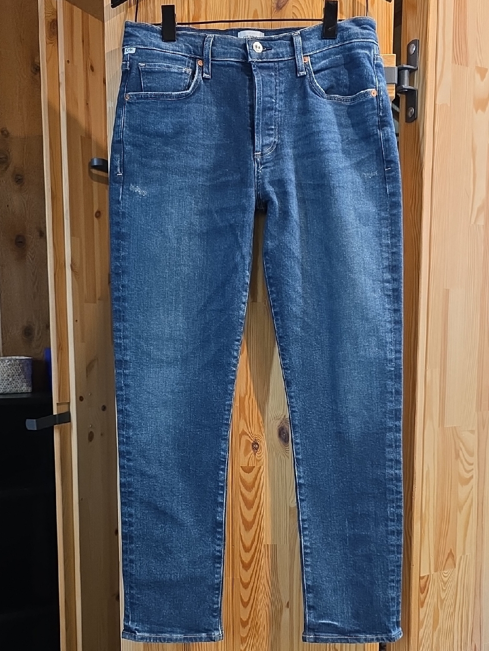NEW $228 CITIZENS OF HUMANITY EMERSON STRETCH DENIM JEANS IN SKY LANTERN SIZE 27 - Picture 2 of 14